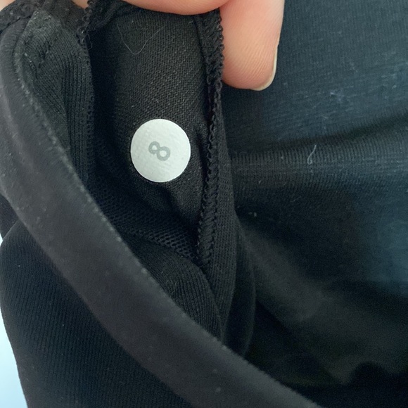 Lululemon Black Sports Bra Size 8 - Picture 2 of 5